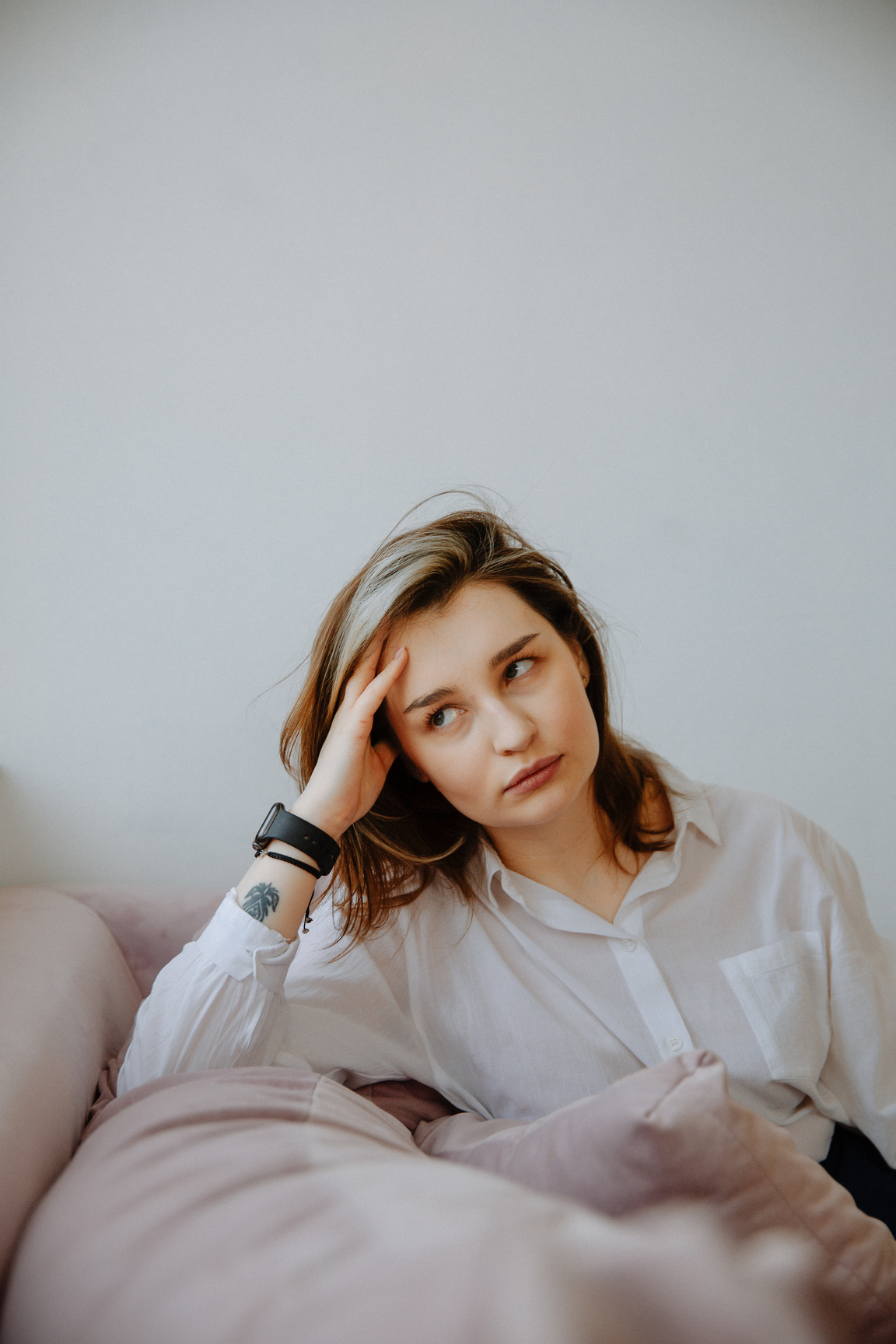 Portrait of Upset Woman